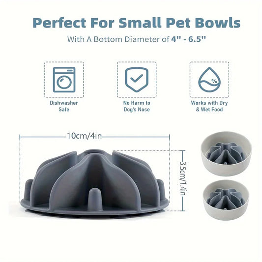 Insert ralentisseur en silicone pour gamelle