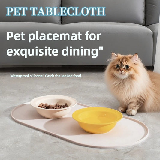 Tapis de repas antidérapant et imperméable
