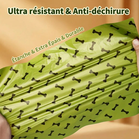 Rouleaux de sacs à déjections