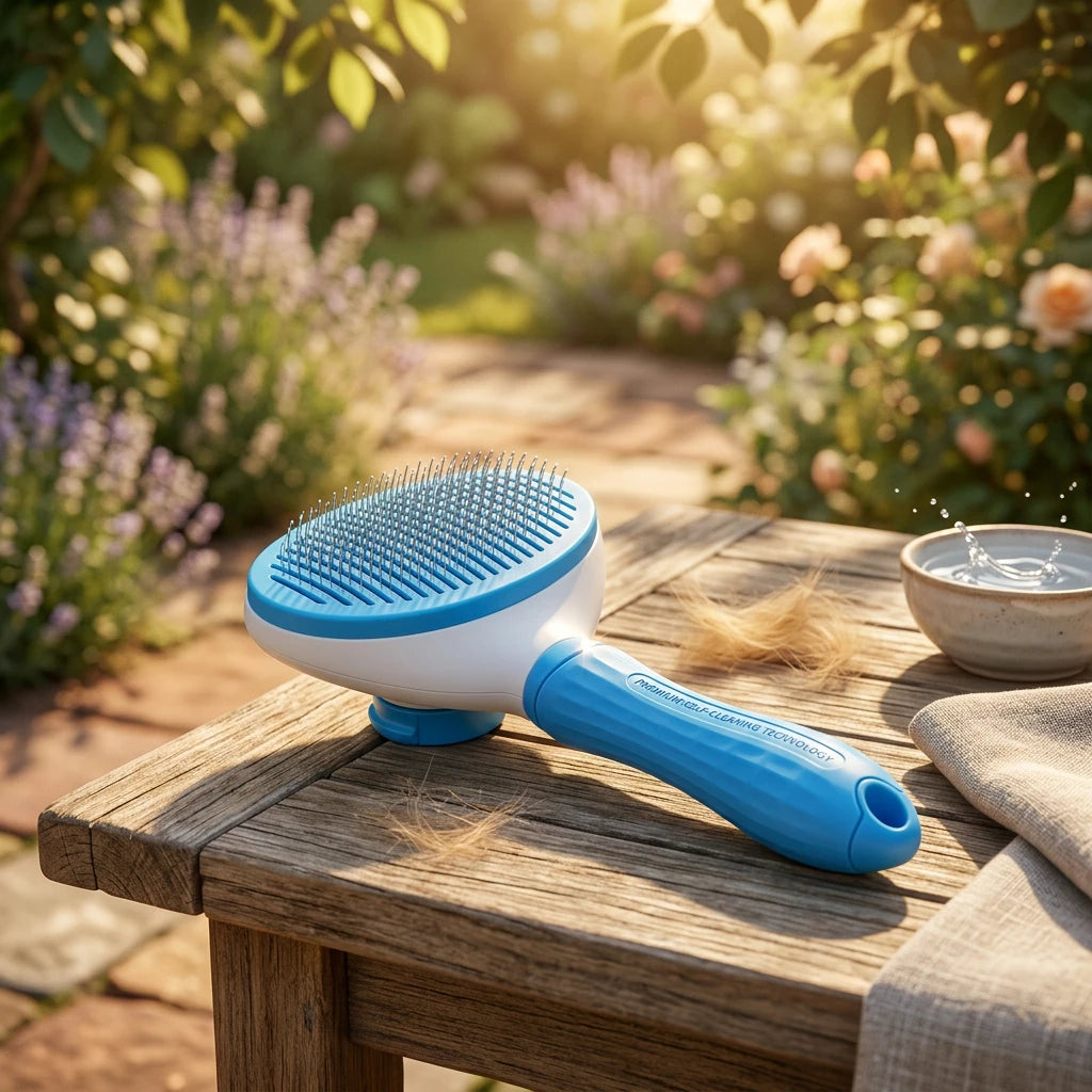 Brosse autonettoyante