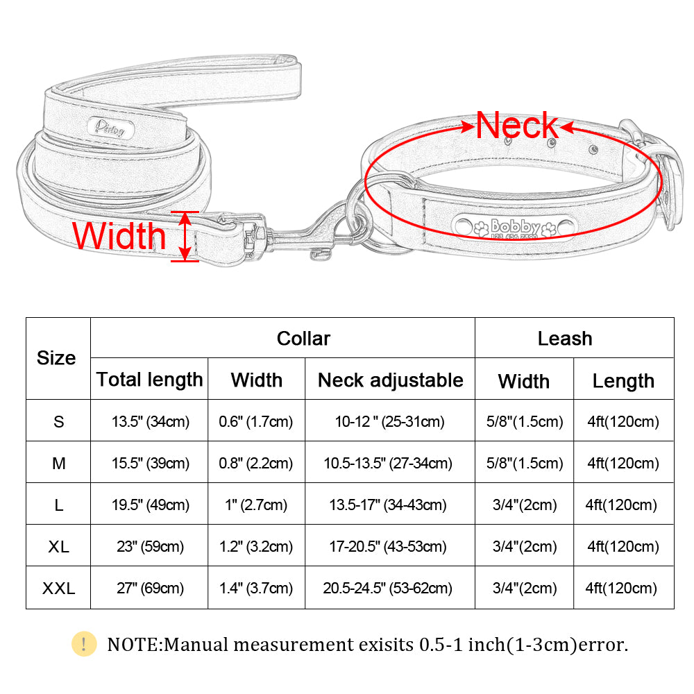 Collier cuir personnalisé gravé