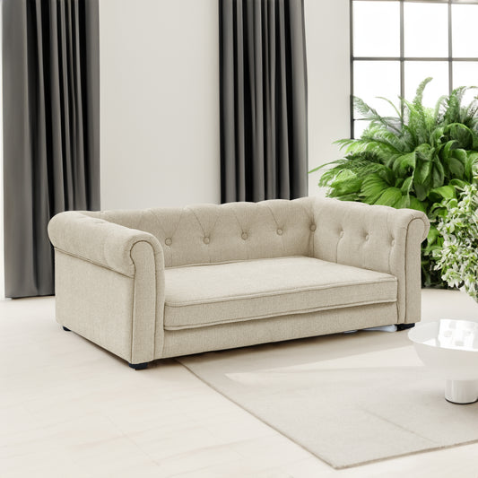 Panier canapé surélevé beige - DouD