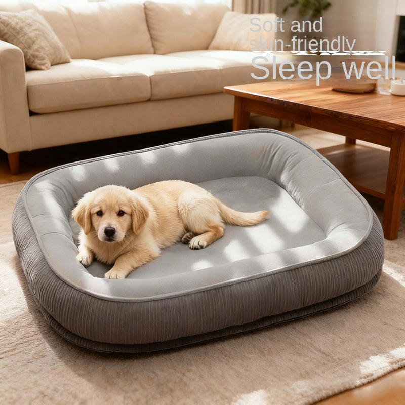 Niche chien tout-saison lavable