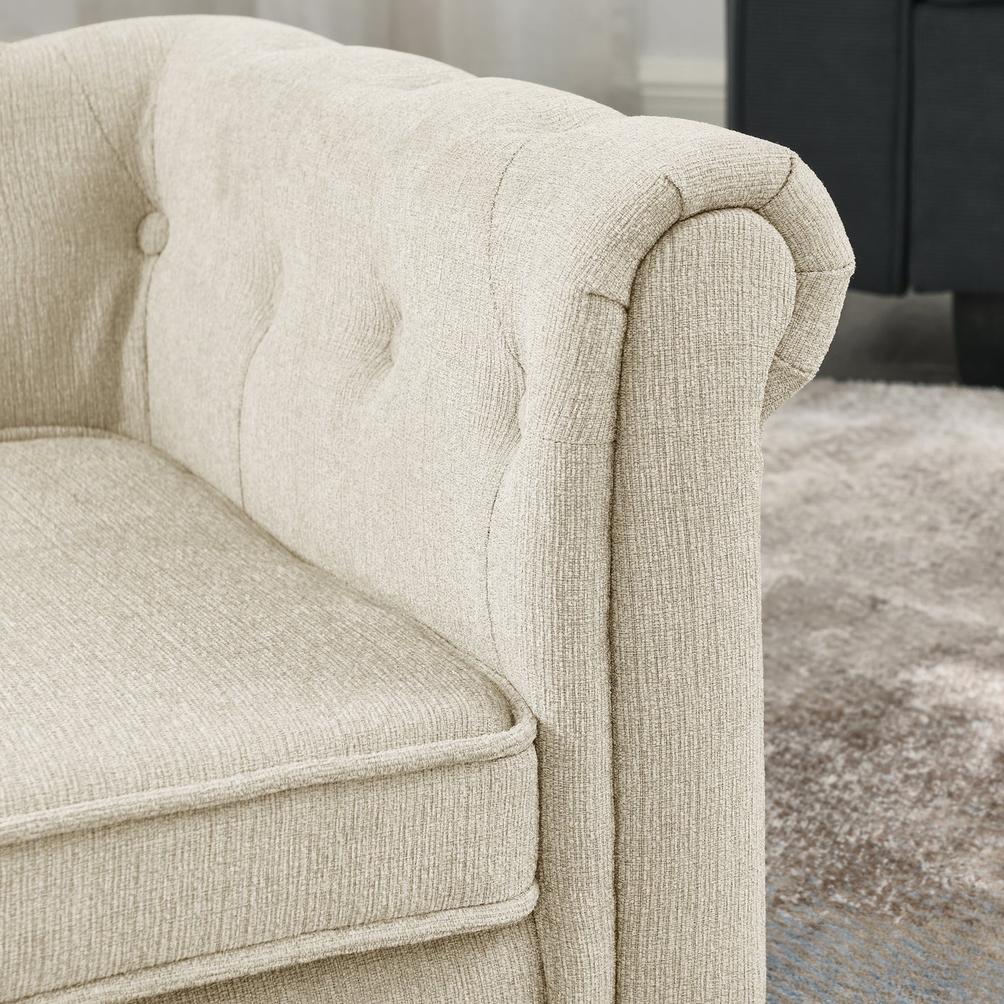 Panier canapé surélevé beige - DouD