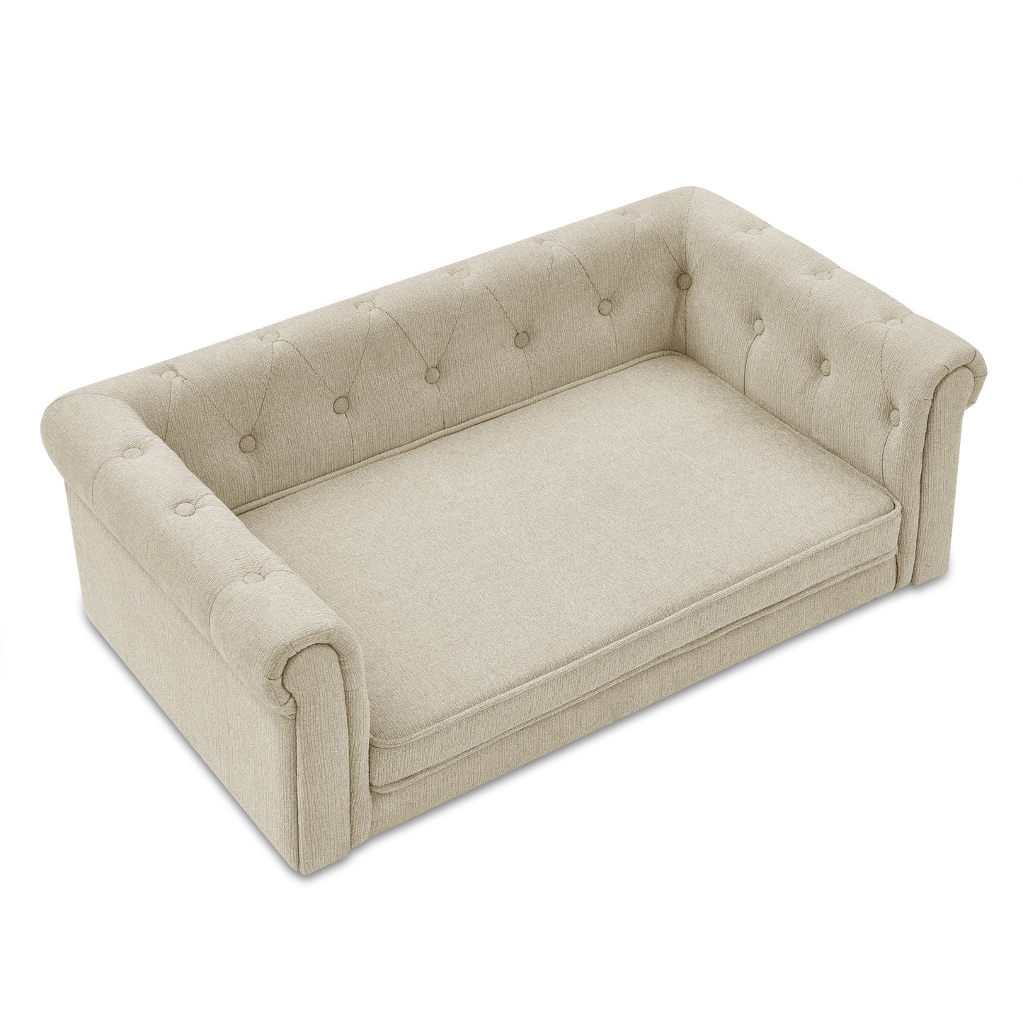Panier canapé surélevé beige - DouD