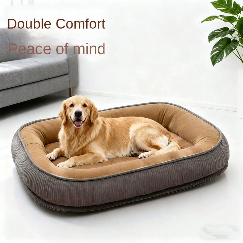 Niche chien tout-saison lavable