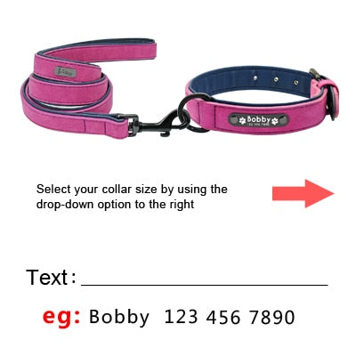 Collier cuir personnalisé gravé