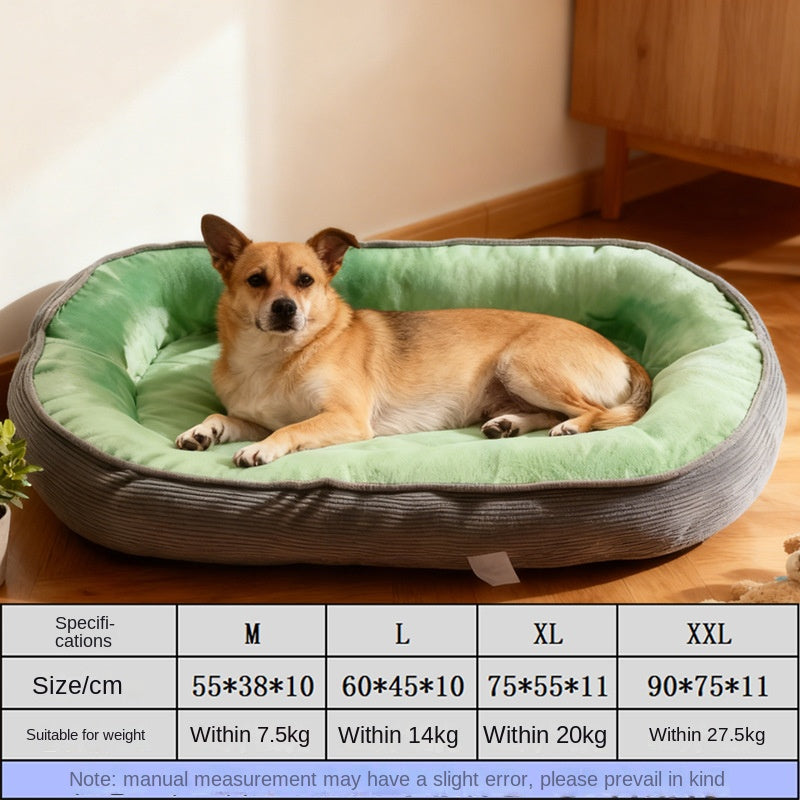 Niche chien tout-saison lavable