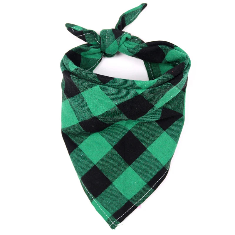 Bandana chien coton à motifs