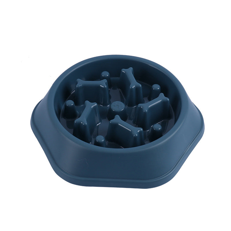 Gamelle anti-glouton forme os