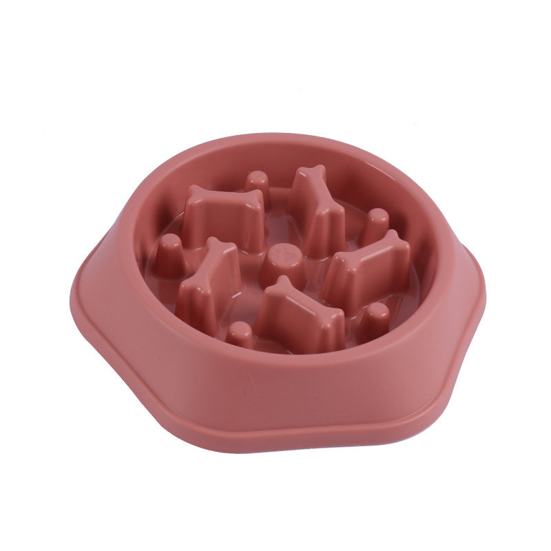 Gamelle anti-glouton forme os