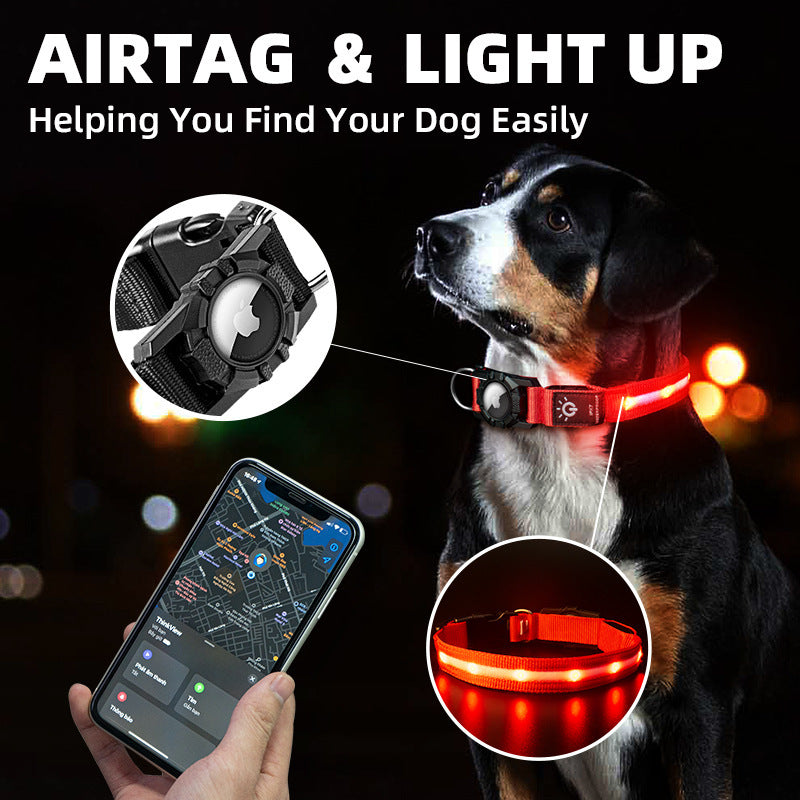 Collier compatible AirTag étanche