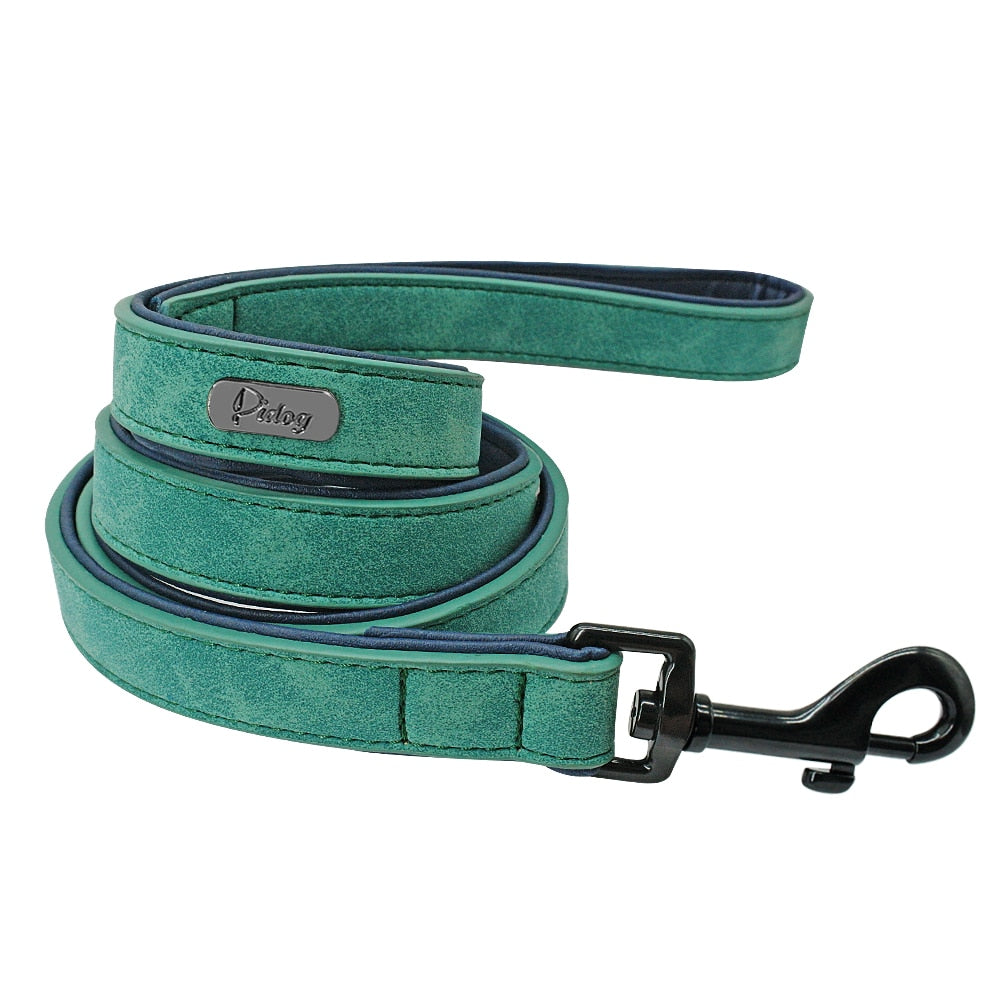 Collier cuir personnalisé gravé