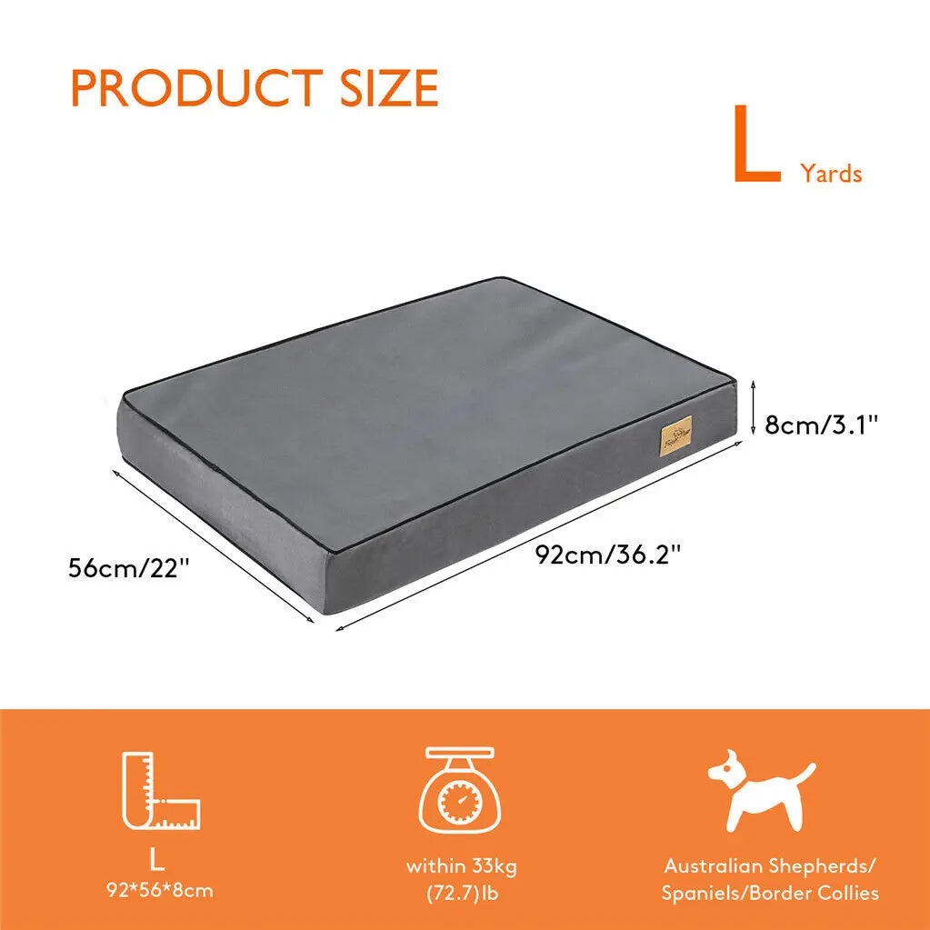 Matelas en mousse à mémoire avec housse lavable