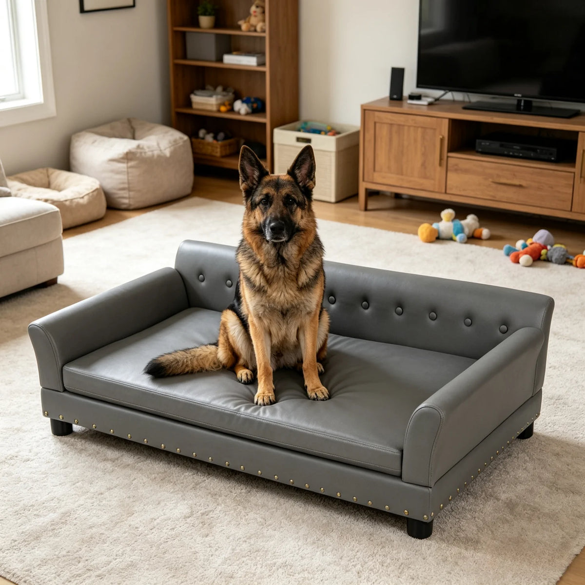 Canapé surélevé pour grand chien BINGOPAW