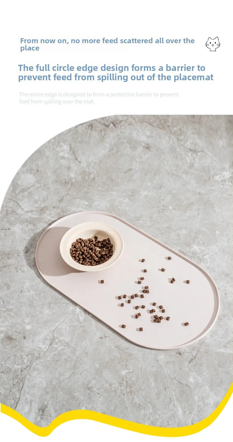Tapis de repas antidérapant et imperméable