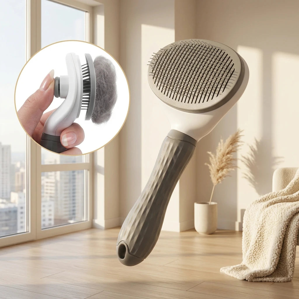 Brosse autonettoyante