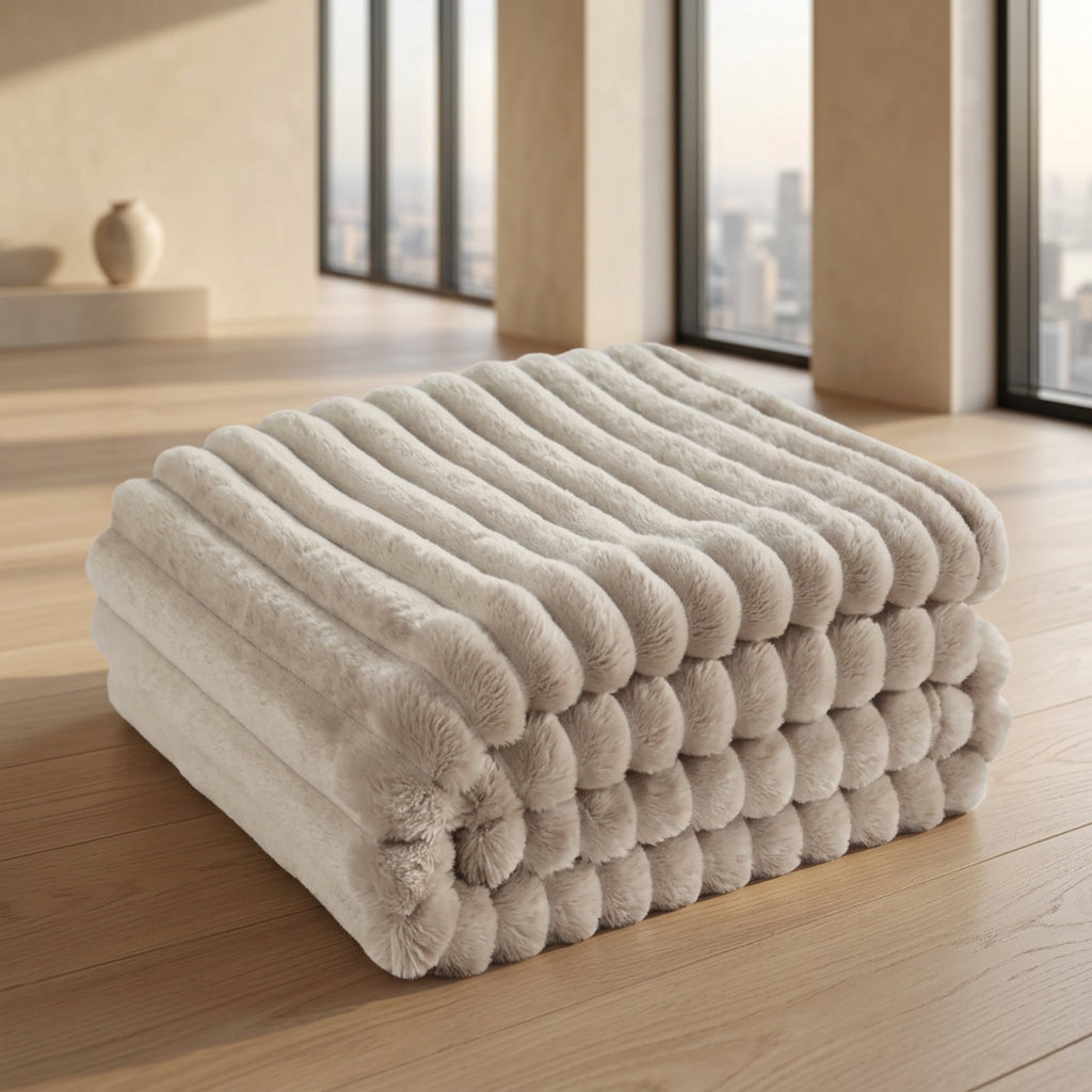Couverture douce en peluche – 70 × 100 cm