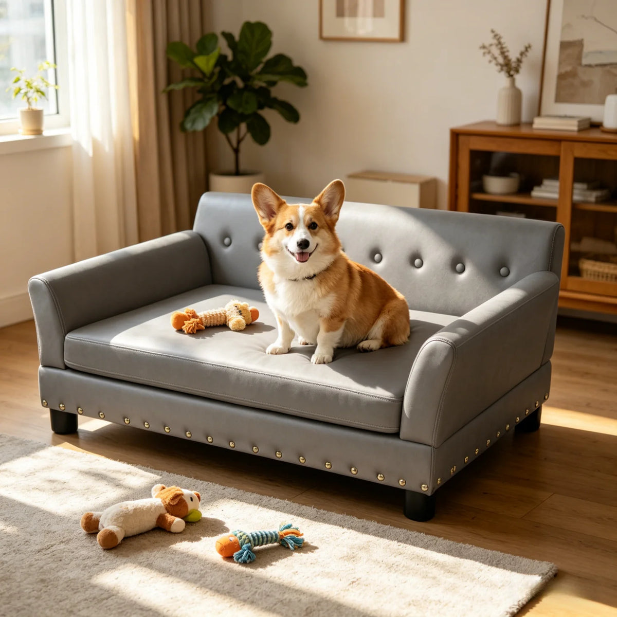 Canapé surélevé pour grand chien BINGOPAW