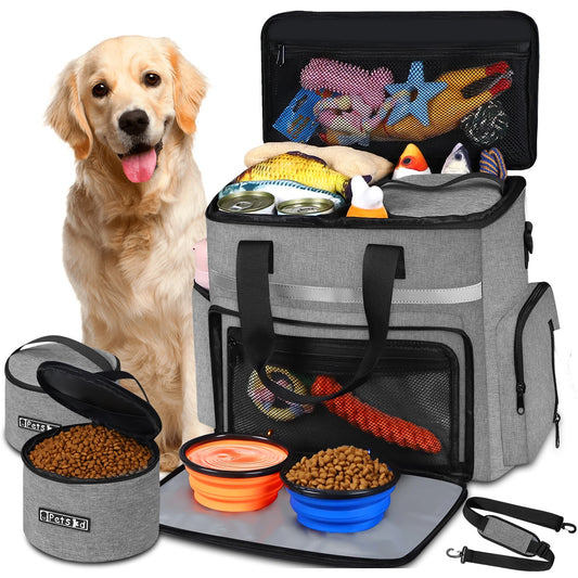 Sac de voyage Petskd 27 L avec accessoires repas