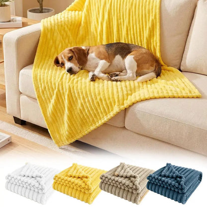 Couverture douce en peluche – 70 × 100 cm