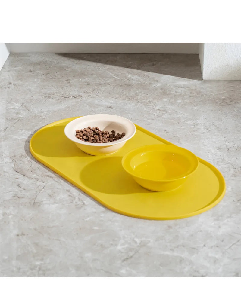 Tapis de repas antidérapant et imperméable