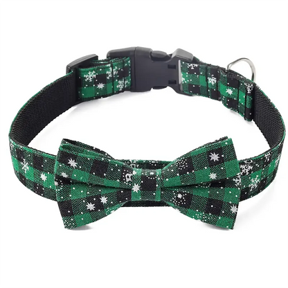 Collier de Noël avec nœud papillon