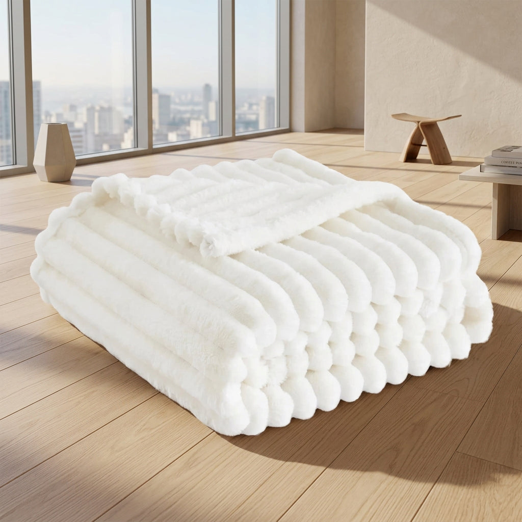 Couverture douce en peluche – 70 × 100 cm