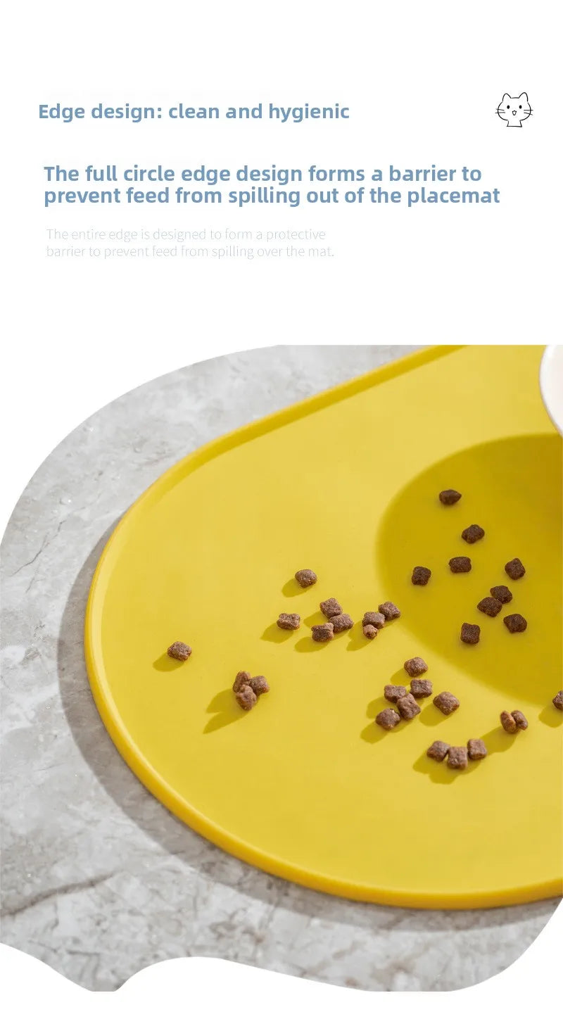 Tapis de repas antidérapant et imperméable