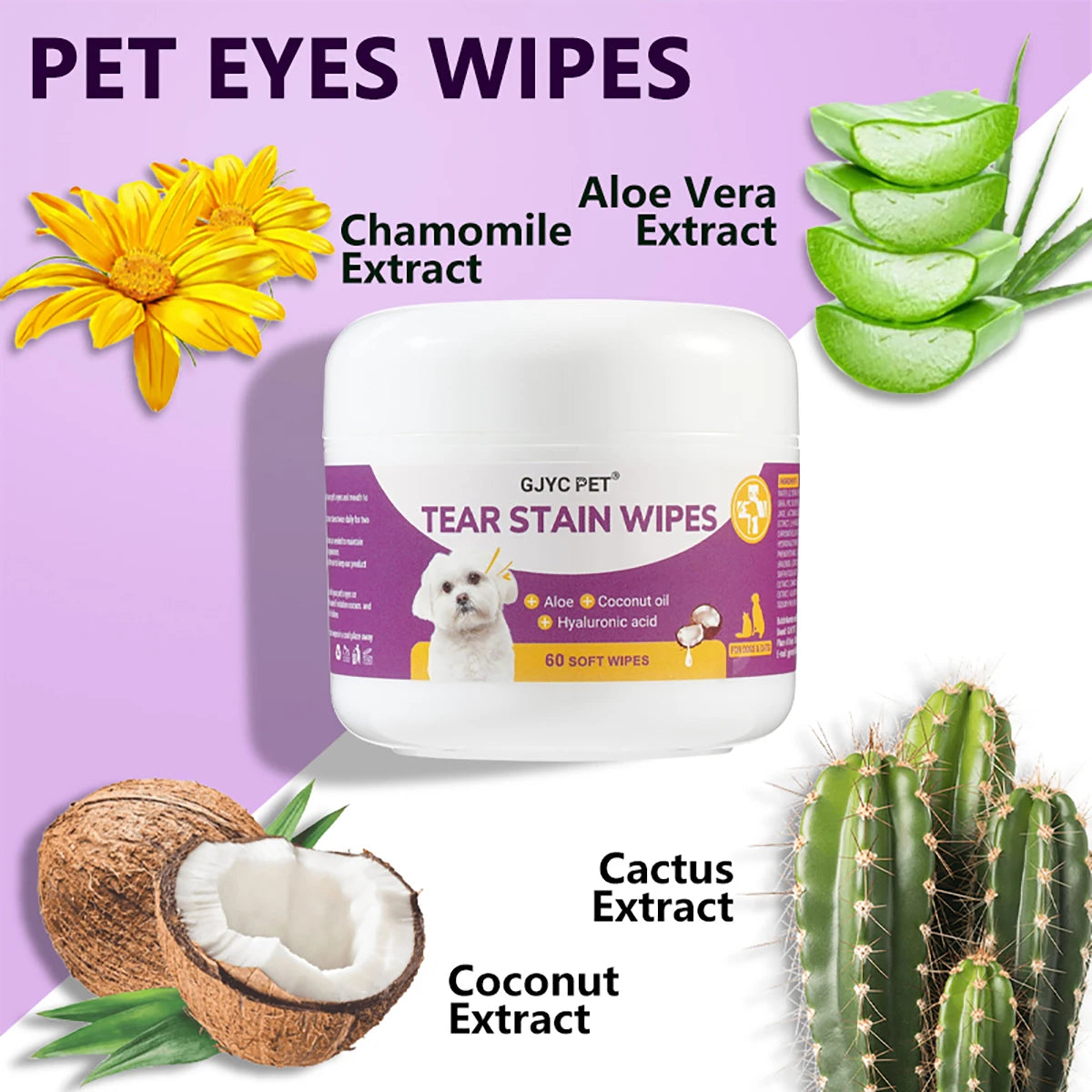 Lingettes douces pour le contour des yeux