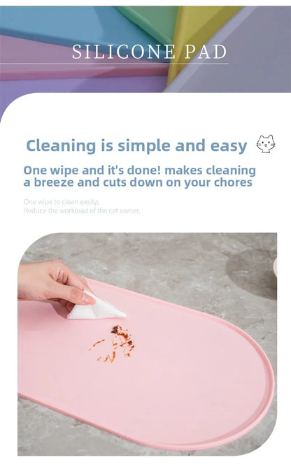 Tapis de repas antidérapant et imperméable