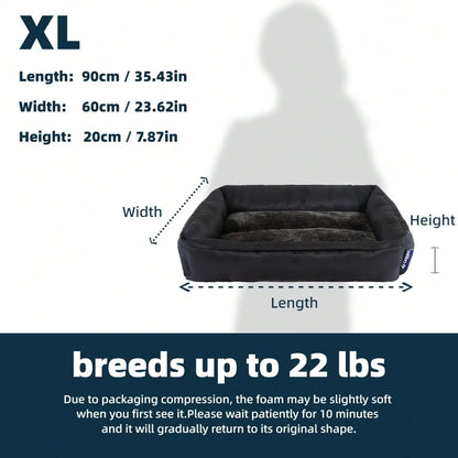 Matelas rectangulaire lavable