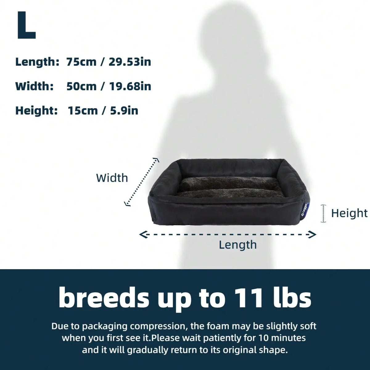 Matelas rectangulaire lavable