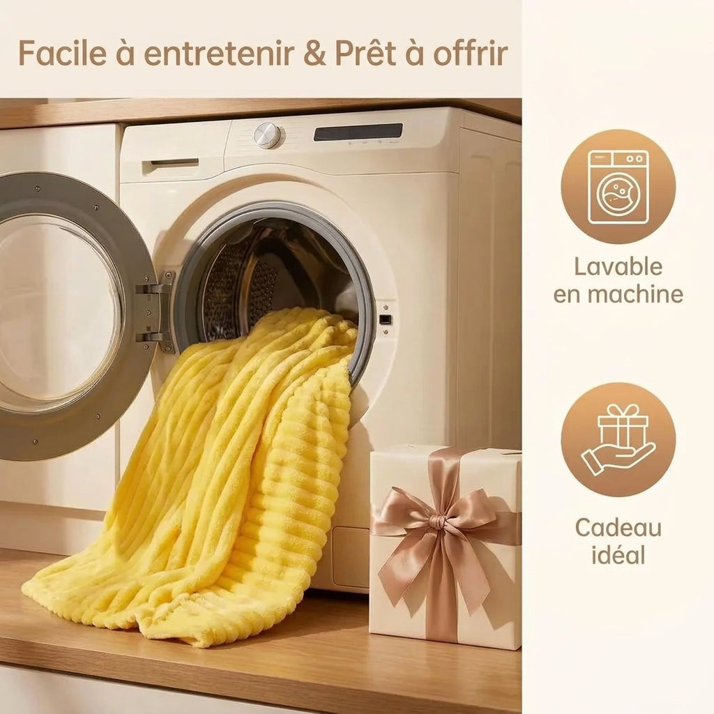 Couverture douce en peluche – 70 × 100 cm
