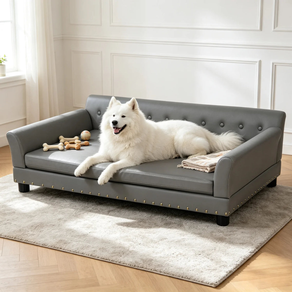Canapé surélevé pour grand chien BINGOPAW