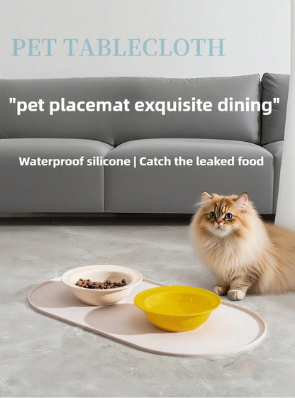 Tapis de repas antidérapant et imperméable