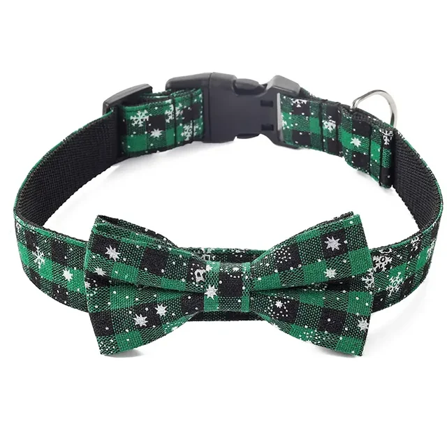 Collier de Noël avec nœud papillon