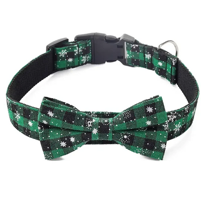 Collier de Noël avec nœud papillon