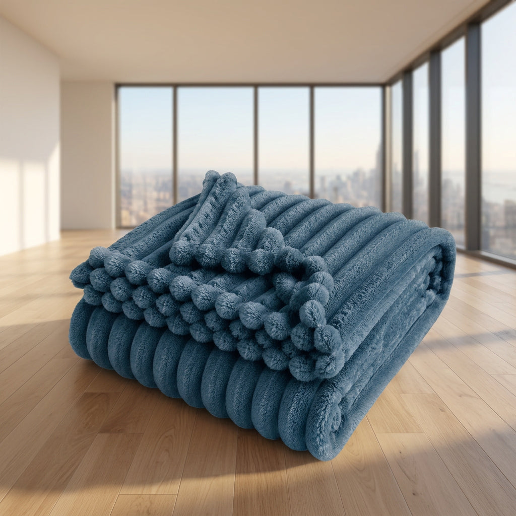 Couverture douce en peluche – 70 × 100 cm