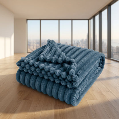 Couverture douce en peluche – 70 × 100 cm