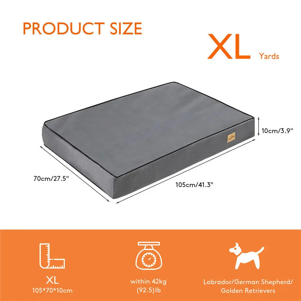 Matelas en mousse à mémoire avec housse lavable